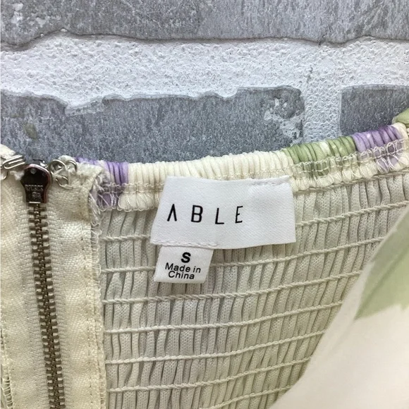 Floral Purple Maxi Dress - Picture 3 of 5